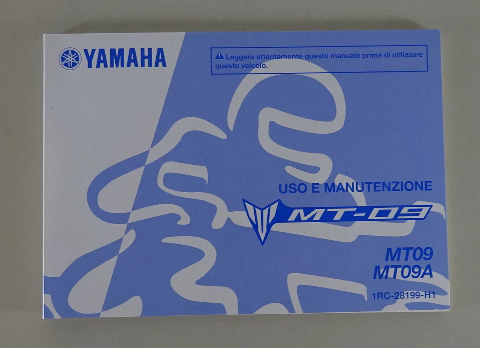 Uso e Manutenzione Yamaha MT 09 / MT 09 A Stand 05/2014 italienisch - Bild 1 von 1