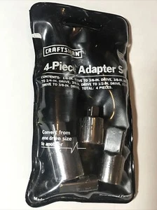 Vintage Craftsman 4-Piece Adapter Set 9 4235 w/pouch USA ๐บ๐ธ NOS!! - Picture 1 of 8