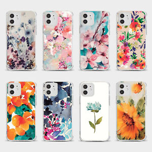 CASE FOR IPHONE 14 13 12 11 SE 8 PRO SHOCKPROOF PHONE COVER FLORAL BEAUTIFUL