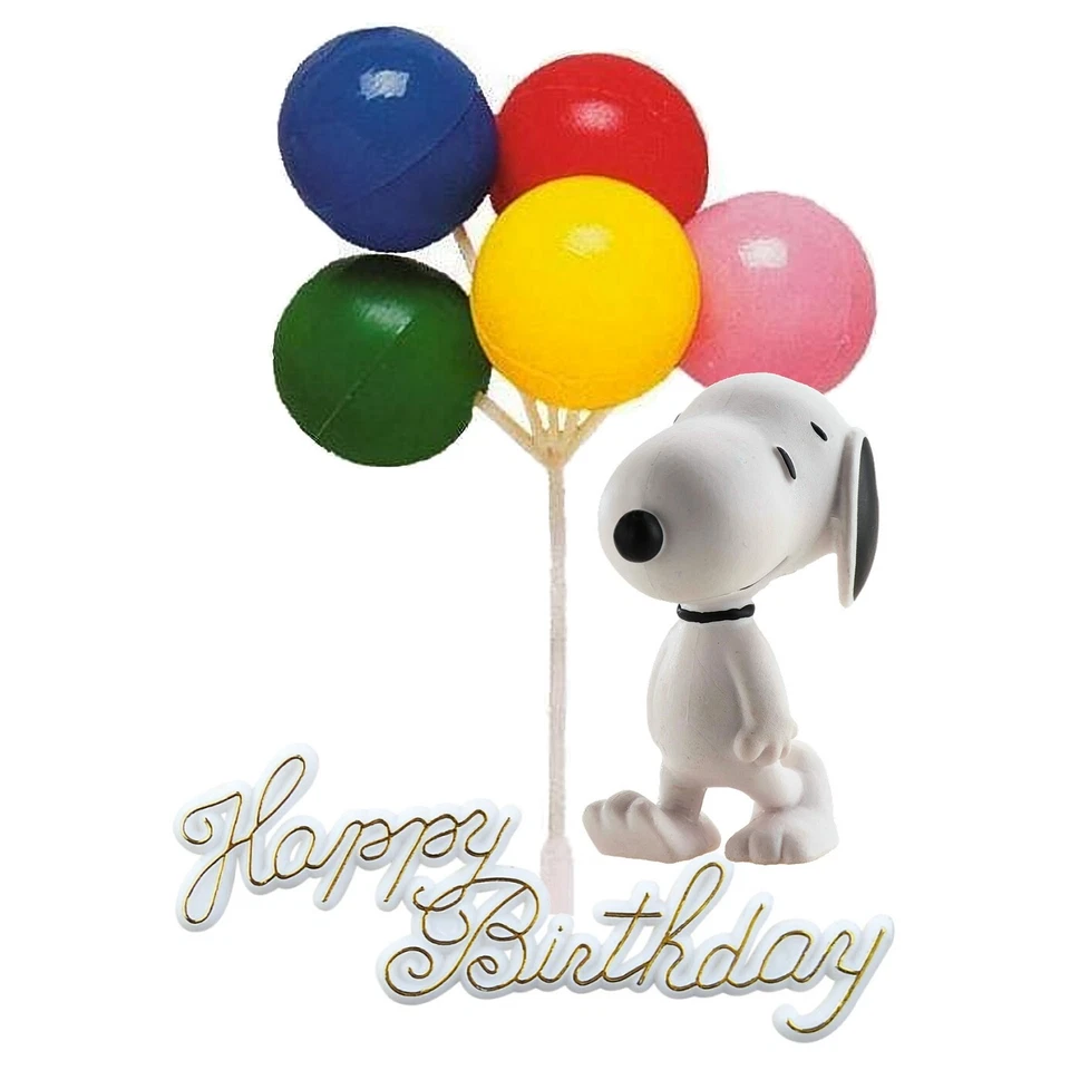 Torten Deko-Set „SNOOPY von den PEANUTS“ - Tortendeko, Torte, Kuchen - Bild 1 von 1