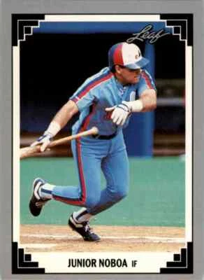 1991 Leaf Junior Noboa #255 - Image 1 of 2