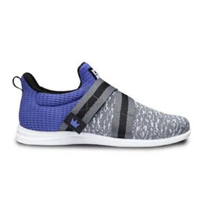 Womens Brunswick Versa Slip On Grey/Purple Bowling Ball Shoes Size 6 - 11 - Picture 1 of 1