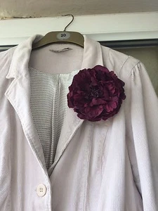 John Rocha Corduroy Jacket 20, Xl, FREE CORSAGE Included - Picture 1 of 4