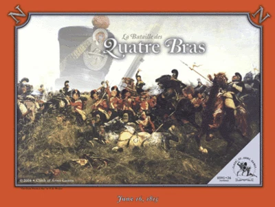 Clash Of Arms Wargames La Bataille des Quatre Bras 2nd Edition New In Ziploc - Image 1 of 4