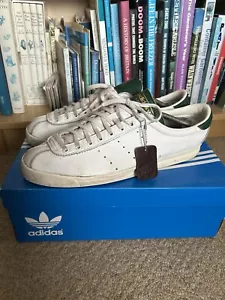 Adidas Lacombe SPZL - UK 11 - White/Green - With OG Box And Tag - Picture 1 of 11