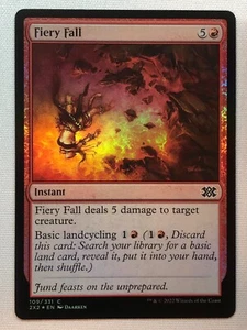 MTG Double Masters 2022 Fiery Fall 109 lámina casi nueva/m - Imagen 1 de 1