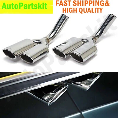 Silenciador de tubo de escape de carro para Mercedes Benz W464 G500 G550 G63 classe G 06-2016. - Imagem 1 de 4