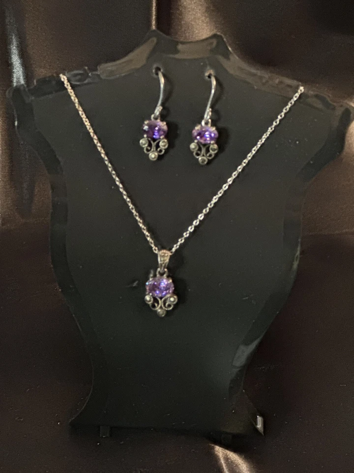 necklace and earring sets free shipping. Vintage - Image 1 of 1