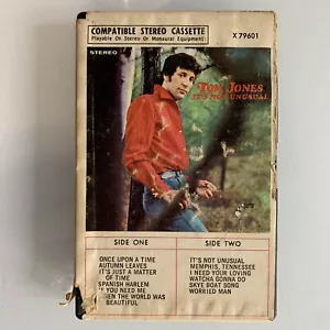 Tom Jones It's Not Unusual (Cassette) Snap Case - Picture 1 of 2