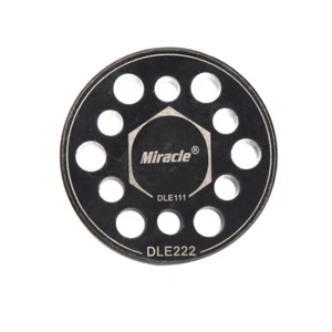 Miracle Propeller Bohrführung Bohrvorrichtung mit 2 Aiguille für DLE111 & 222 DA100 & 85 - Bild 1 von 14