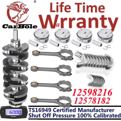 Engine Rebuild Overhaul Kit Fit Buick Verano Regal Chevrolet Equinox GMC Pontiac - Image 1 of 4