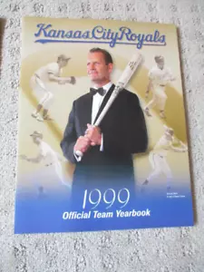 MLB Kansas City Royals 1999 ANUARIO OFICIAL DEL EQUIPO George Brett Salón de la fama - Imagen 1 de 2