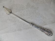REED & BARTON FRANCIS 1ST STERLING SILVER CANDLE SNUFFER 9" NO MONOGRAM