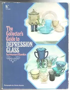 THE COLLECTOR'S GUIDE TO DEPRESSION GLASS BY MARIAN KLAMKIN C 1973 - Picture 1 of 5