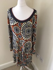 Joe Browns Size 24 Dress Viscose Strechy 38 Inches Long 