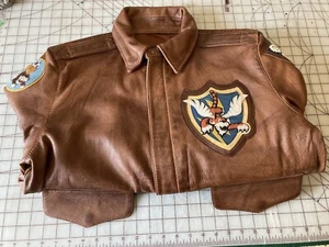 5 FIVE STAR FLIGHT JACKET PATCHES BLOODCHITS LEATHER FLYING TIGER M 23 FG 14 AF - Picture 1 of 12