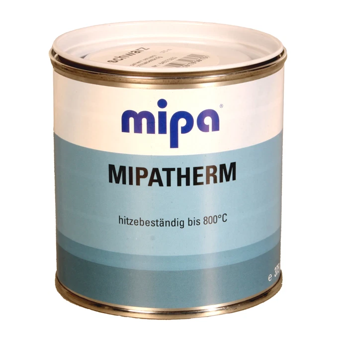 Hitzefester Lack schwarz silber Motor Thermolack hitzebeständig Auspufflack 800° - Bild 1 von 1