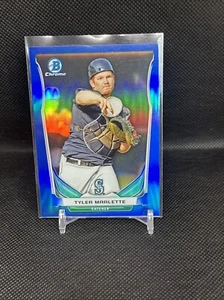 2014 Bowman Chrome Prospects Blue Refractors #BCP50 Tyler Marlette /250 - Picture 1 of 2