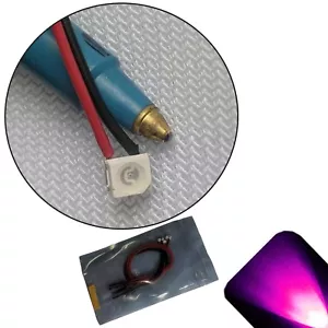 LED SMD rosa 10 x 12v PLCC2 3528 1210 LED 9v-18v precablato ultra luminoso - Foto 1 di 4
