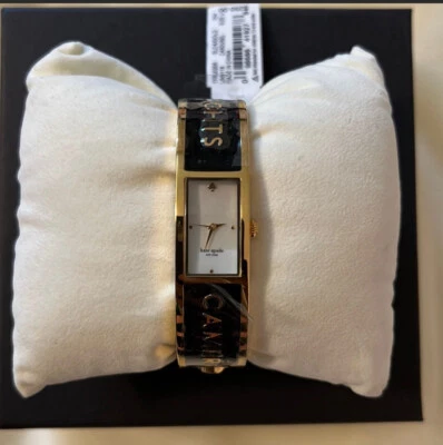 RARE Kate Spade Lights Camera Action  Bangle Bracelet Watch  NIB So Unique - Image 1 of 3