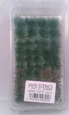 10 mm sommergrüne Grasbüschel alle Spurweiten Landschaft Javis JTUFT10