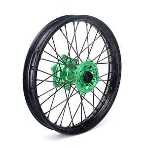 19x2.15 Spoked Rear Wheel Rim For Kawasaki KX125 KX250 03-13 KX250F KX450F 06-18 - Bild 1 von 7