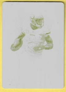 2018 Plates & Patches Adrian Peterson Vikings Yellow Printing Plate 1/1 - Picture 1 of 1