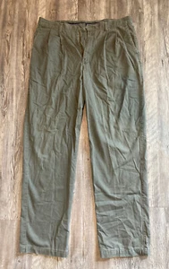 Dockers No Wrinkle Twill Classic Fit Pleated Pants Size 38x34 - Shop Sustainable - Picture 1 of 7