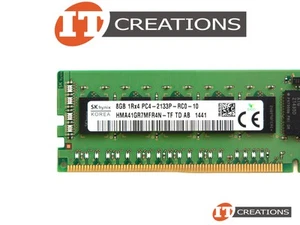 SK HYNIX 8GB PC4-2133P-R DDR4 REGISTERED ECC 1RX4 MEMORY RDIMM HMA41GR7MFR4N-TF - Picture 1 of 2