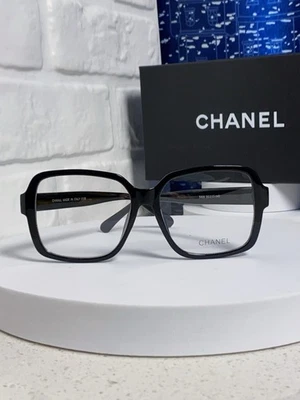 Chanel classic black frame unisex clear glasses CH5408/56-17-140 new - Image 1 of 4