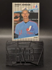 1989 Fleer Randy Johnson RC Montreal Expos #381 - Picture 1 of 3