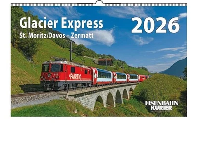 EK-VERLAG EISENBAHNKURIER Glacier Express 2026