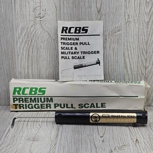 RCBS Premium Trigger Pull Scale With Original Box Instructions Gunsmith Tool - Picture 1 of 4