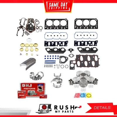 Kit de reconstrucción de motor 1995 para Chevrolet Pontiac Camaro 3,8 L V6 OHV 12 V DNJ EK3185 Foto 1 de 4