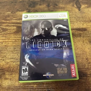 The Chronicles of Riddick Assault on Dark Athena Xbox 360 Completo CIB Microsoft - Foto 1 di 4