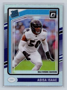 2024 Donruss Optic #202 Adisa Isaac Holo RC NFL Baltimore Ravens - Picture 1 of 2