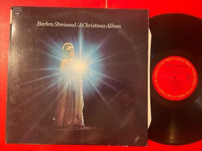 Barbra Streisand A Christmas Album LP Columbia Stereo Holiday Reissue M- - Image 1 of 4