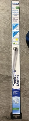 New Interpet  Tropical Daylight Life Light Fluorescent Tube 18" 15 Watt - Image 1 of 2