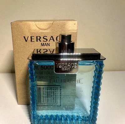 [Versace] Man Eau Fraiche EDT Eau De Toilette 100mL For Men || NEW & Genuine - image 1 of 4