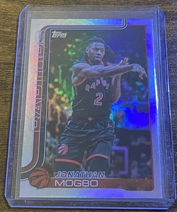 Jonathan Mogbo 2025 Topps Rainbow Foilboard #29 Toronto Raptors - Picture 1 of 1