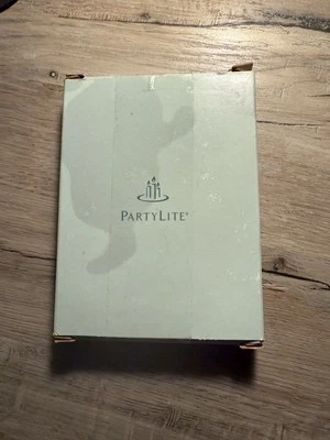 NOS aposentado PartyLite caixa de 12 velas Tealight perfumadas de abóbora gengibre V04401 - Imagem 1 de 3