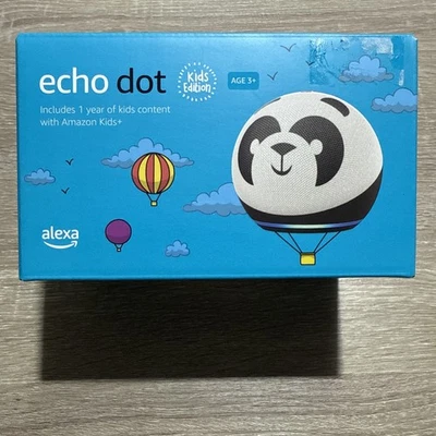 Amazon Echo Dot (4th Gen) Kids Edition with Parental Controls - Panda - Image 1 of 3