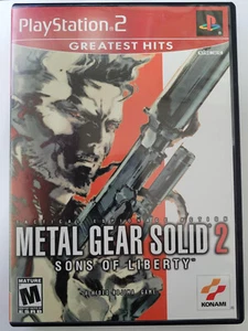Metal Gear Solid 2: Sons of Liberty - Greatest Hits (Sony PS2) Complete + Tested - Bild 1 von 4