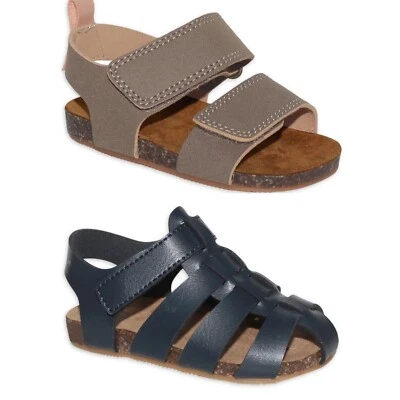Сандалии на ножках для младенцев мальчиков Wonder Nation, различные цвета и размеры - Изображение 1 из 4