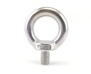 Ringschrauben Edelstahl A2 DIN 580 M6 M8 M10 M12 M16 M20 - Bild 1 von 6