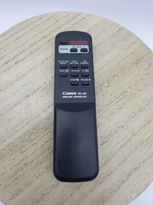 Mando a distancia original de fábrica para videocámara Canon WL-60 ES2000, ES170, ES10V, ES20V, ES70A Foto 1 de 2