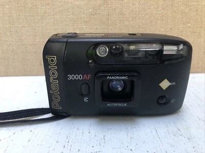 Polaroid 3000AF Panoramic 35mm Film Point & Shoot Camera Vintage - VG Condition  - Image 1 of 4