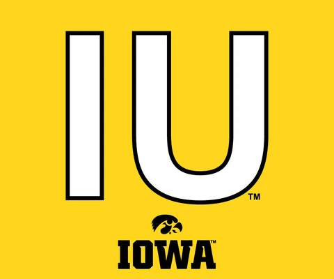 IOWA 5"x 6" BLOCK LETTER MAGNET-IOWA HAWKEYES CAR MAGNET-NEW FOR 2016 Cover