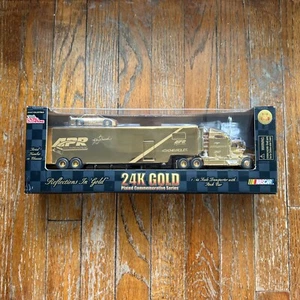 1/64 RACING CHAMPIONS #52 KEN SCHRADER APR Andy Petree 24K Gold Transporter - Picture 1 of 9