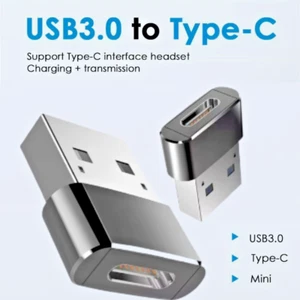 Adattatore convertitore USB tipo C femmina a USB 3.1 maschio caricatore per iPhone Android - Foto 1 di 12